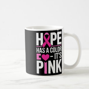 Mug Soutien au cancer du sein rose octobre Cancer du s