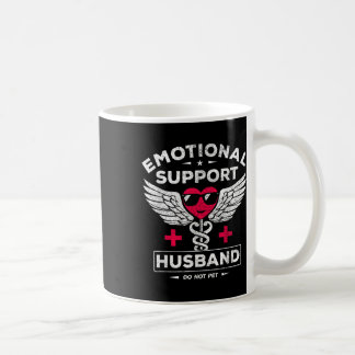 Mug Soutien émotionnel Mari ne pas animal de compagnie
