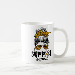 Mug Soutien Femmes De L'Escadron Leopard Messy Bun Rsd