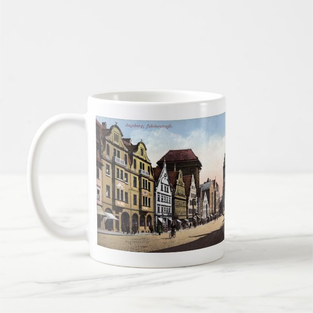 Mug souvenir - Augsburg, Allemagne (Gauche)