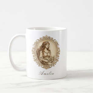 Mug Souvenir avec Portrait Vintage Personnalisé