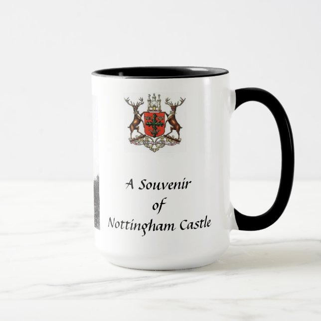 Mug souvenir - Château de Nottingham (Droite)