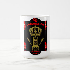 Mug Souvenir commémoratif du couronnement du roi Charl