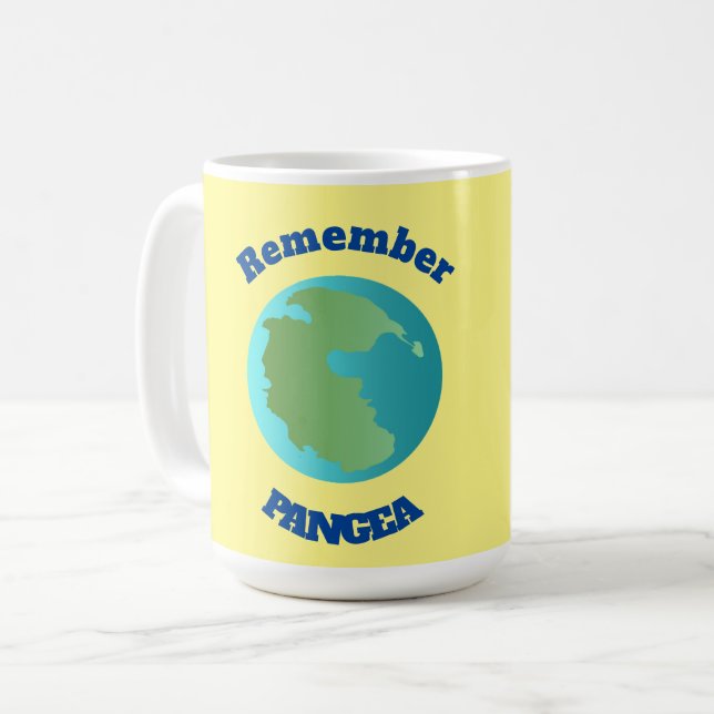 Mug souvenir de Pangea (Devant gauche)