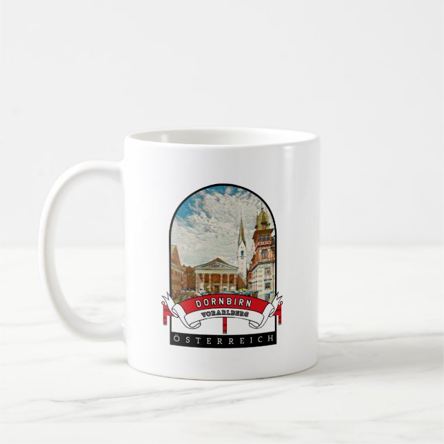 Mug Souvenir de Vorarlberg (Gauche)