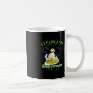 Mug Souvenir de voyage au Groenland Macareux Arctique