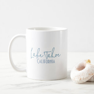 Mug Souvenir de voyage du lac Tahoe, Californie