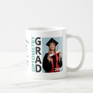 Mug Souvenir photo de fin d'études en optométrie 2026