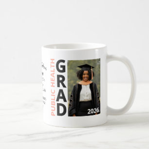 Mug Souvenir photo de fin d'études en santé publique 2