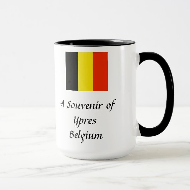 Mug souvenir - Ypres, Belgique (Droite)