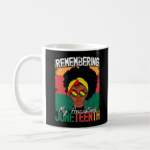 Mug Souvenirs de mes ancêtres Jour de la Liberté