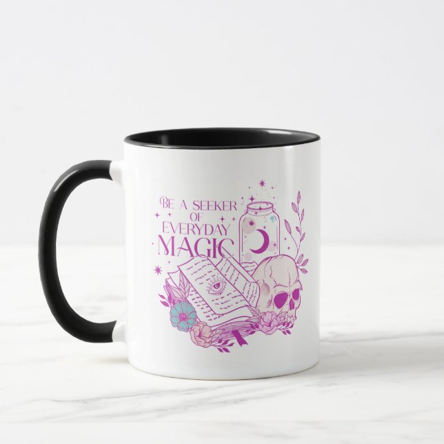 Mug Soyez à la recherche d'Halloween de Bohême Magique (Gauche)