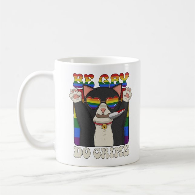 Mug Soyez Gay Do Crime (Gauche)