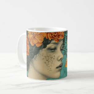 Mug Soyez gentil avec votre esprit Artistique Green B/
