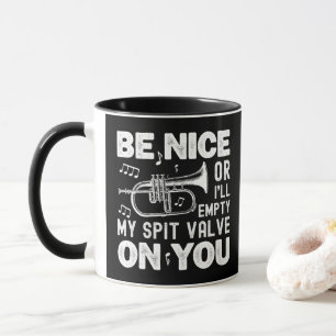 Mug Soyez gentil, je viderai ma soupape de purge Fluge