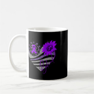 Mug Soyez Gentil Ruban de Tournesol de Sensibilisation
