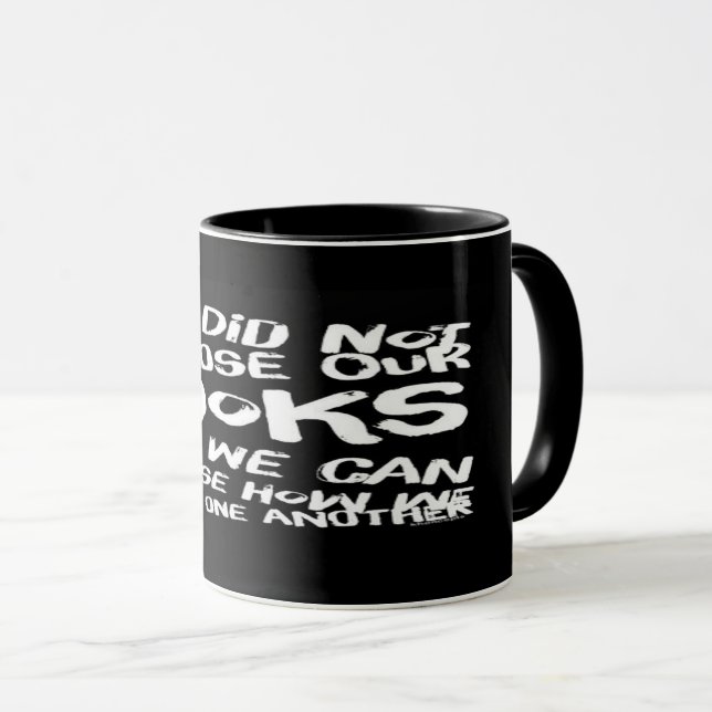 Mug Soyez gentils les uns envers les autres (Devant droit)