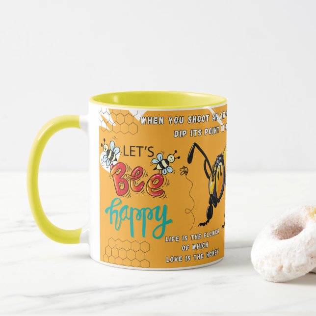 Mug Soyez heureux (Avec donut)