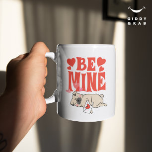 Mug Soyez le mien : Valentine's Funny Cute Carlin & Lo