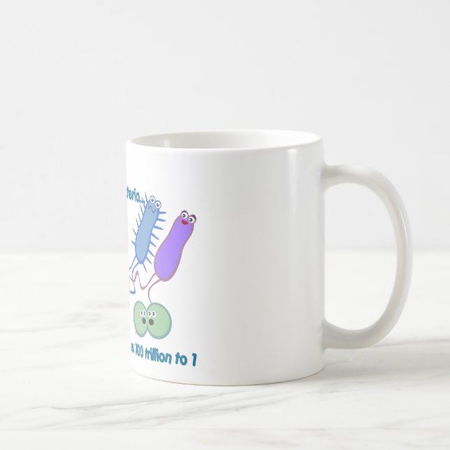 Mug Soyez Nice aux bactéries (Droite)