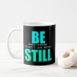 Mug Soyez Toujours Et Connaissez Dieu Psaume 46 Bleu