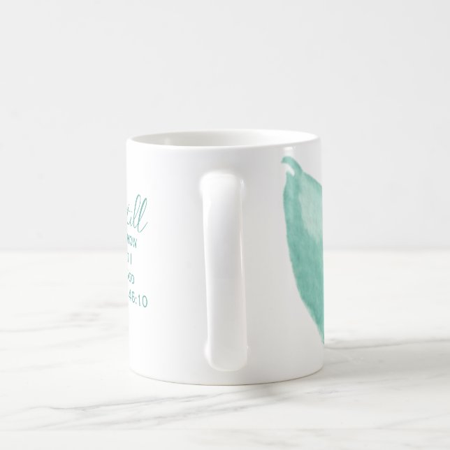 Mug Soyez Toujours Et Sachez Que Je Suis Dieu Psaumes  (Poignée)