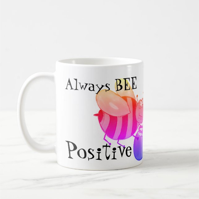 Mug Soyez toujours positif (Gauche)