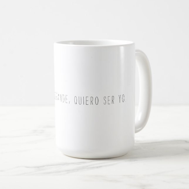 Mug Soyez unapologetically VOUS (Devant droit)