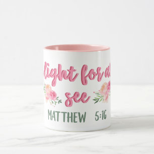 Mug Soyez Une Lumière Pour Tous Pour Voir La Scipture 