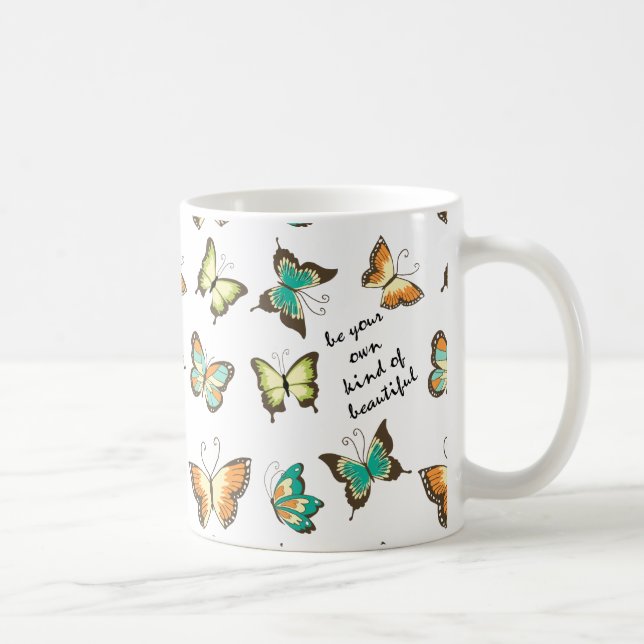 Mug Soyez vos propres beaux papillons (Droite)