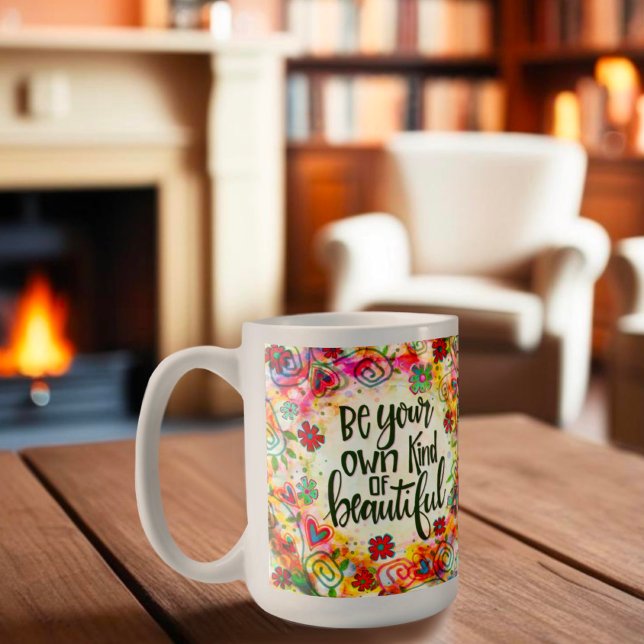 Mug Soyez votre propre espèce de beauté (Créateur téléchargé)