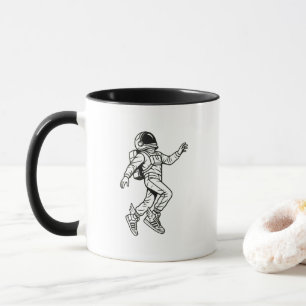 Mug Space Kicks : Vol d'astronaute ailé