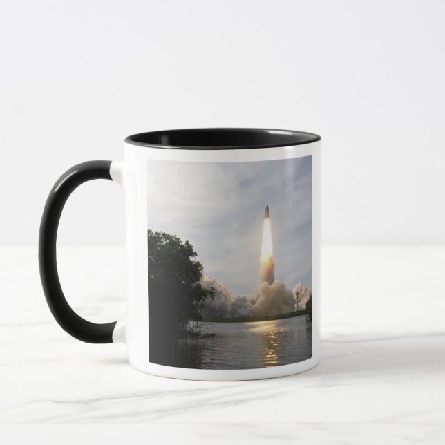 Mug Space Shuttle Endeavor se lève sur 4 (Gauche)