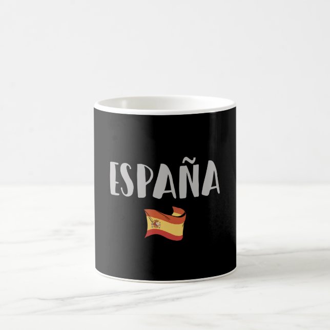 Mug Spain Soccer Football Fan Shirt Flag (Centre)