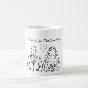 mug spécial pour couple de mariés