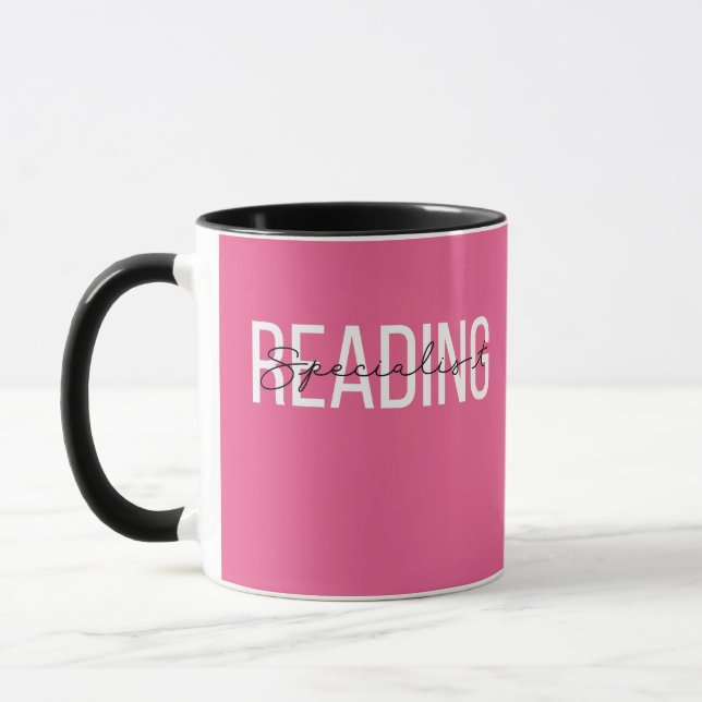 Mug Spécialiste de la lecture (Gauche)