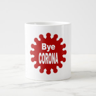 Mug Specialty Jumbo Blanche Design Bye CORONA Jumbo-Tasse