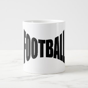 Mug Specialty Jumbo Blanche FOOTBALL Jumbo-Tasse