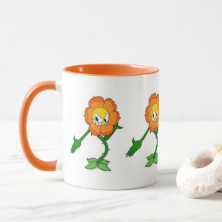 Mug Spectacle de la tête de lit - Carnation de cagney