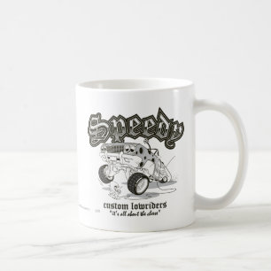 Mug SPEEDGE GONZALES™ Custom Lowriders B/W