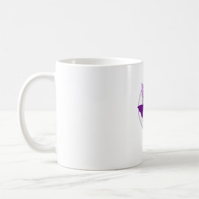 Mug Sphynx Chat Chat Cute Pastel Goth Sorcière gothiqu (Gauche)