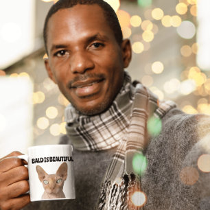 Mug SPHYNX CHATS SANS CHEVEUX, tasses, Bald est belle 