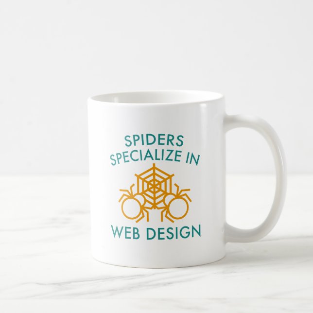Mug Spiders Spécialisés Dans La Conception Web (Droite)