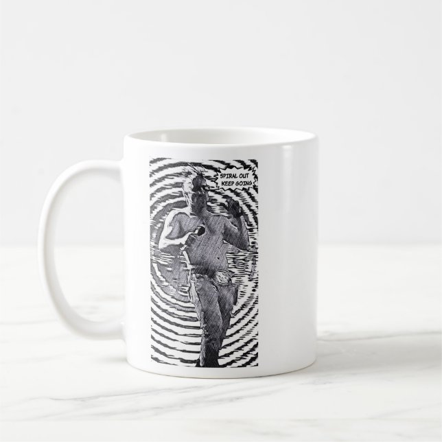 Mug Spiral dehors Continuez - Cool Maynard (Gauche)