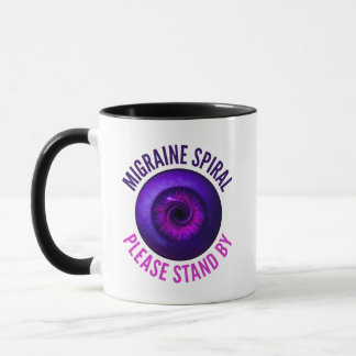 Mug Spirale de migraine : Veuillez patienter