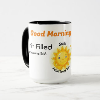 Mug Spirit Rempli Bonjour Lever du soleil
