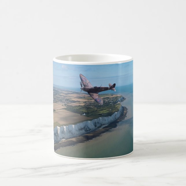 Mug Spitfire au-dessus de l'Angleterre (Centre)