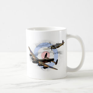 Mug Spitfire et Lancaster
