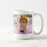 Mug | Spitz Marley mit Mauve-Blume