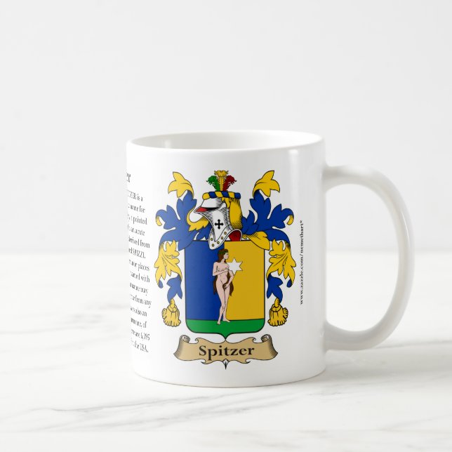 Mug Spitzer, l'origine, la signification et la crête (Droite)